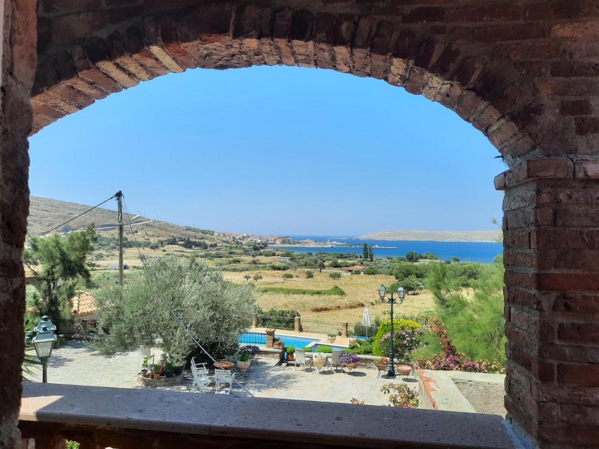 Lesvos Tower House Komninos Sigrion Luaran gambar